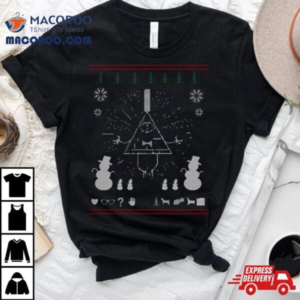 Gravity Falls Christmas Print Shirt