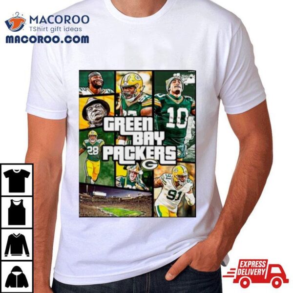 Green Bay Packers Grand Theft Auto Shirt