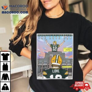 Green Bay Packers Jordan Love The Love Era Comic Shirt