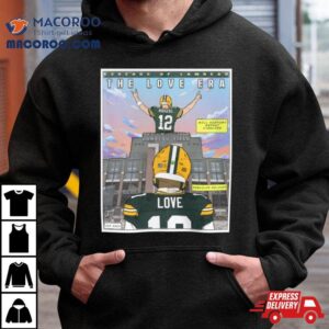 Green Bay Packers Jordan Love The Love Era Comic Tshirt