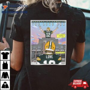 Green Bay Packers Jordan Love The Love Era Comic Tshirt