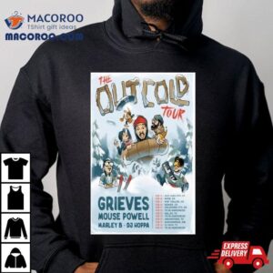 Grieves The Out Cold Tour Mouse Powell Barley B Dj Hoppa Poster Tshirt