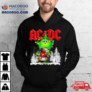 Grinch Acdc Merry Christmas Tshirt