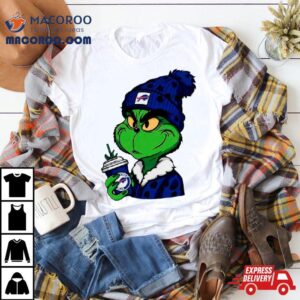 Grinch Buffalo Bills Drink Coffee Tshirt