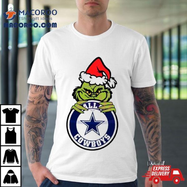 Grinch Dallas Cowboys Circle Logo Shirt