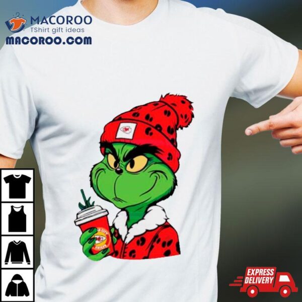 Grinch Leopard Kansas City Chiefs Shirt