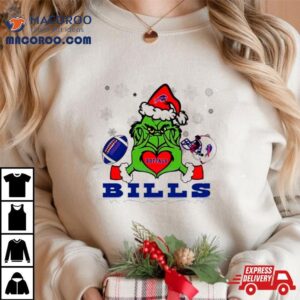 Grinch Love Buffalo Bills Football Helme Tshirt