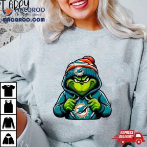 Grinch Miami Dolphins Nfl Tshirt