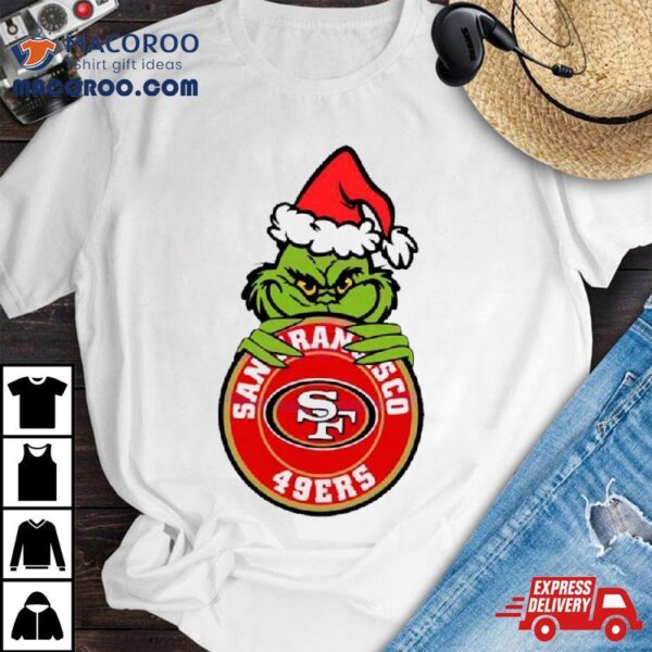 Grinch San Francisco 49ers Circle Logo Shirt