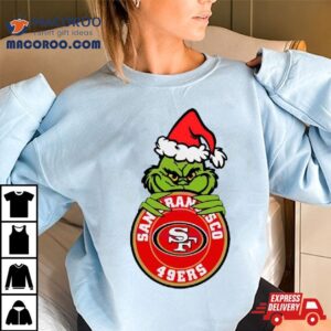 Grinch San Francisco Ers Circle Logo Tshirt