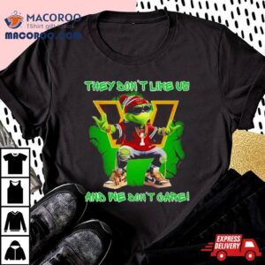 Grinch Washington Commanders They Don T Like Us And We Don T Care Tshirt