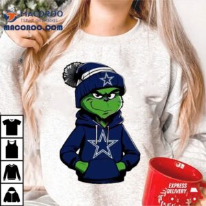 Grinch Wears Dallas Cowboys Clothes Tshirt