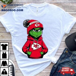 Grinch Wears Kansas City Chiefs Clothes Tshirt