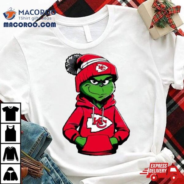 Grinch Wears Kansas City Chiefs Clothes Shirt