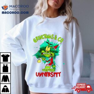 Grinchmas And Co Whovillee University Tshirt