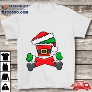 Grouchy Crossbones Funny Christmas Tshirt