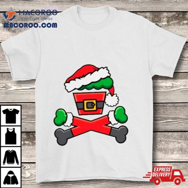 Grouchy Crossbones Funny Christmas Shirt