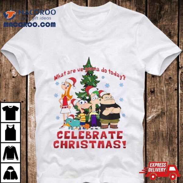 Group Celebrate Christmas Shirt