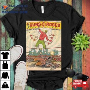 Guns N Roses North American Summer Fall Tour Sunday November Hell And Heaven Fest Toluca Mx Tshirt