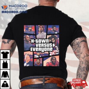 H Town Gta Football T Shirt