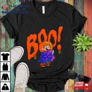 Halloween Boo Super Mario Tshirt