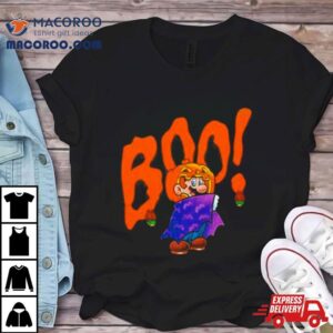 Halloween Boo Super Mario Tshirt