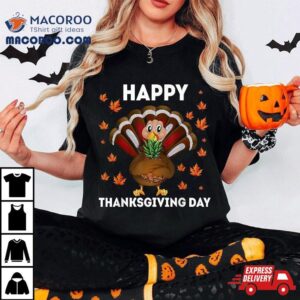 Happy Thanksgiving Day Funny Turkey Pineapple Lovers Tshirt