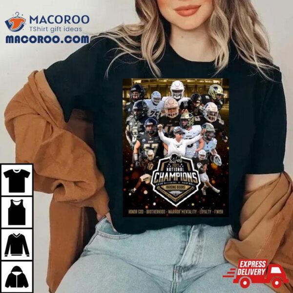 Harding Bison Win The National Champions Ncaa Division Ii Football 2023 T Shirt