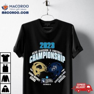 Harding University Bisons Vs Colorado School Of Mines Orediggers Helmet Ncaa Division Ii Football Championship Dec Tshirt