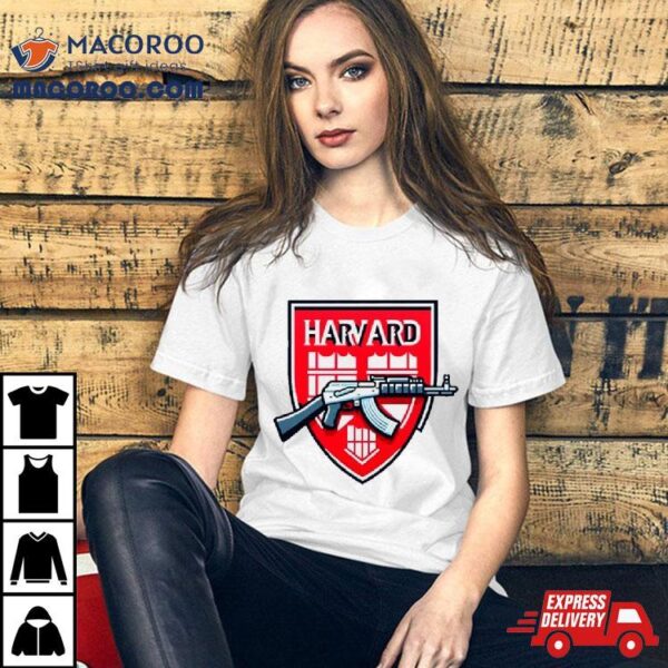 Harvard University Gun New Logo Shirt