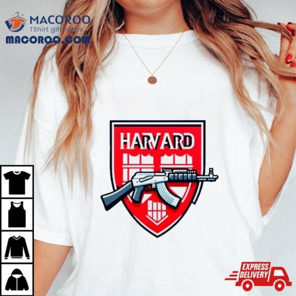 Harvard University Gun New Logo Shirt