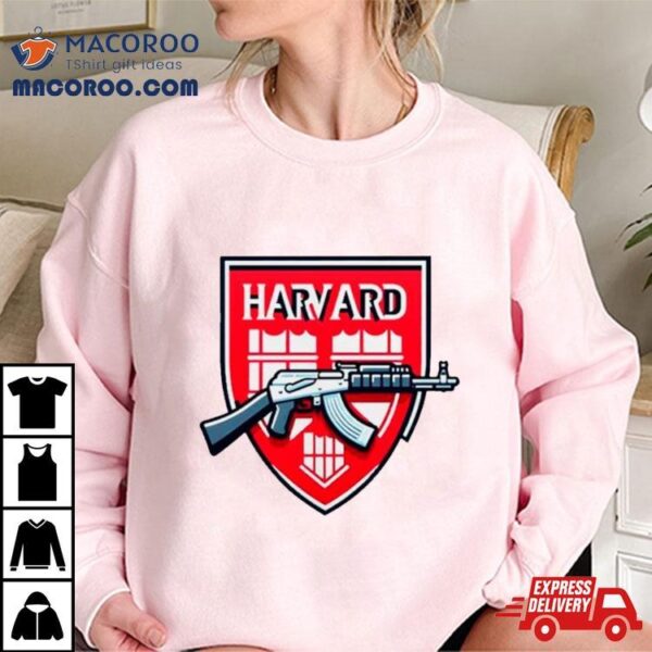 Harvard University Gun New Logo Shirt