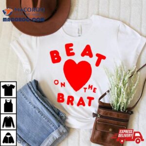 Heart Beat On The Bra Tshirt