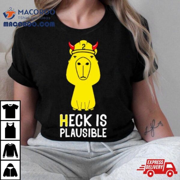 Heck Is Plausible 2023 Shirt