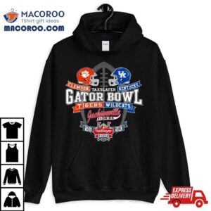 Helmet Clemson Tigers Vs Kentucky Wildcats Taxslayer Gator Bowl Jacksonville Tshirt