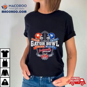 Helmet Clemson Tigers Vs Kentucky Wildcats Taxslayer Gator Bowl Jacksonville Tshirt