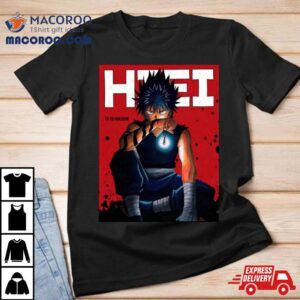 Hiei Yyh Red Comic Design Tshirt