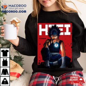 Hiei Yyh Red Comic Design Tshirt