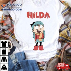 Hilda With Name Cartoon Shirt