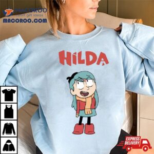 Hilda With Name Cartoon Tshirt