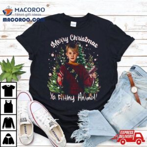 Home Alone Merry Christmas Ya Filthy Animal Tshirt