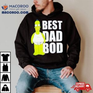 Homer The Simpsons Best Dad Bod Tshirt