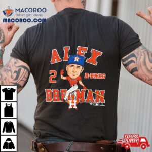 Houston Astros Alex Bregman Caricature A Breg Tshirt