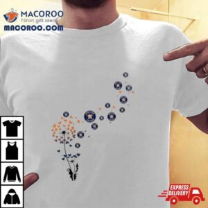 Houston Astros Dandelion Flower Tshirt