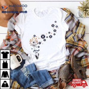 Houston Astros Dandelion Flower Tshirt