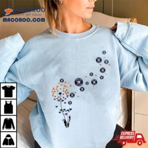 Houston Astros Dandelion Flower Tshirt