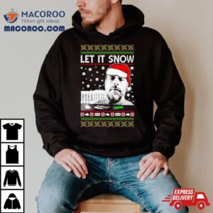 Hunter Let It Snow Biden Ugly Christmas Tshirt