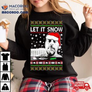 Hunter Let It Snow Biden Ugly Christmas Tshirt