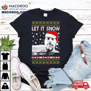 Hunter Let It Snow Biden Ugly Christmas Tshirt