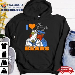 I Love Chicago Bears Tshirt